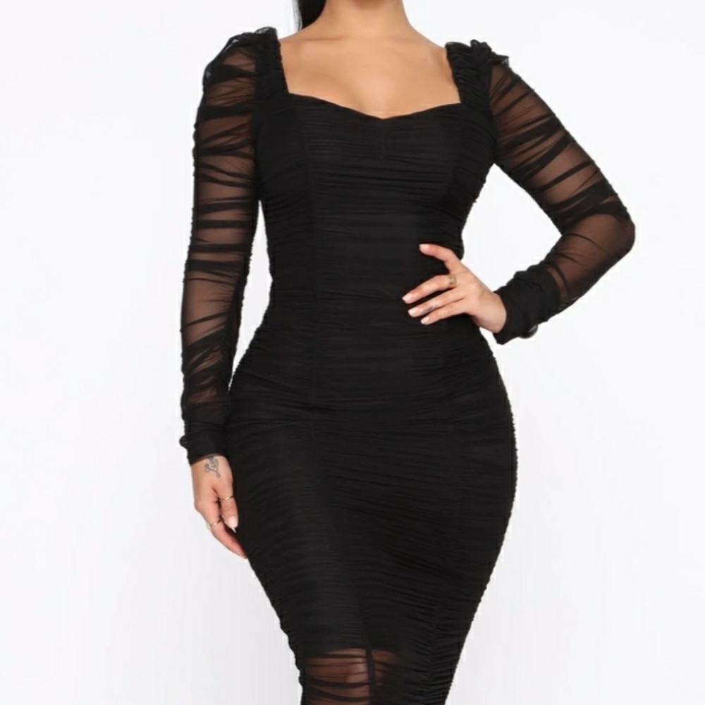 Black Fashion Nova Dress
